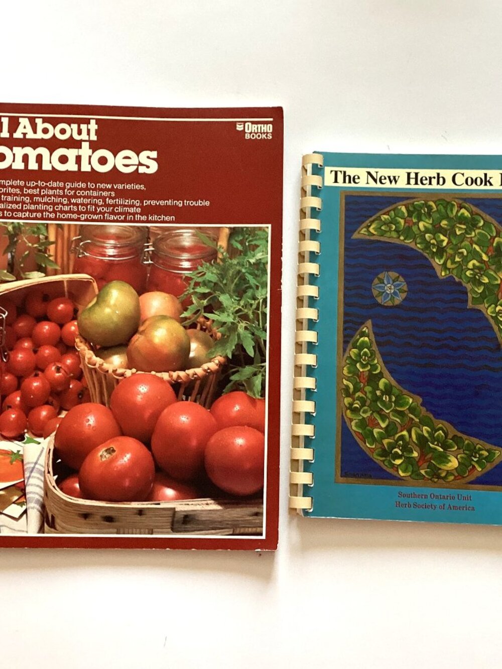 2 Vintage Cook Cooking Books All About Tomatoes The New Herd Book Recipes
